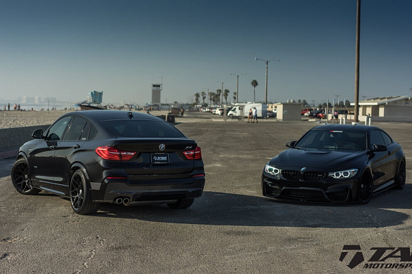 Фото дисков HRE FF01 Черный сатин на BMW X4 (F26)