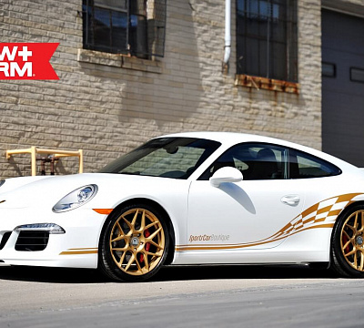 Фото дисков HRE FF01 на Porsche 911 VII