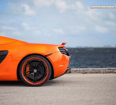 Фото дисков HRE S107 на McLaren 650S