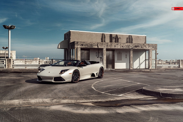 Фото дисков Anrky RS1 Черный сатин на Lamborghini Murcielago