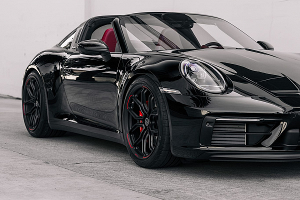 Фото дисков Brixton Forged CM5-RS Черный матовый на Porsche 911 VIII