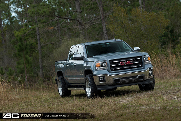 Фото дисков BC Forged LE61 // MLE61 Глянцевый лак на GMC Sierra III