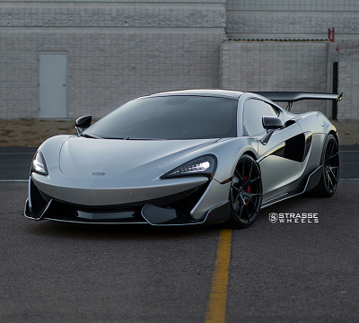 Фото дисков Strasse Wheels SM5R Deep Concave Monoblock на McLaren 570S