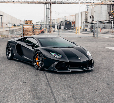 Фото дисков Brixton Forged PF5 на Lamborghini Aventador
