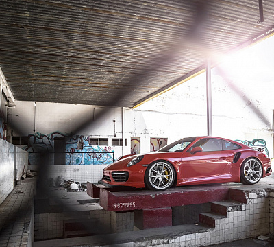 Фото дисков Strasse Wheels SM5R Deep Concave Monoblock на Porsche 911 VII