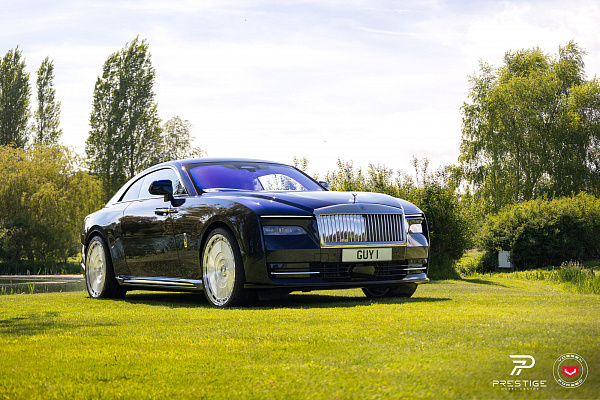 Фото дисков NOVITEC SP3 Глянцевый лак на Rolls-Royce Spectre