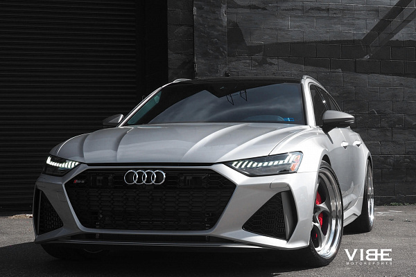 Фото дисков HRE 522 Сатиновый графит на Audi A/RS 6 (C8)