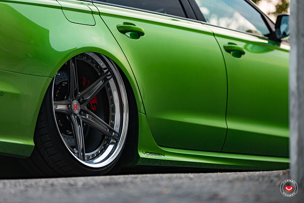 Фото дисков Vossen S17-03 (3-Piece) Глянцевый темный лак на Audi A/RS 6 (C7)