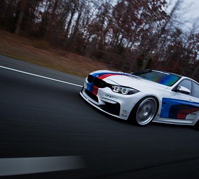 Фото дисков HRE 301 на BMW 3/M3 (F3x/F80)