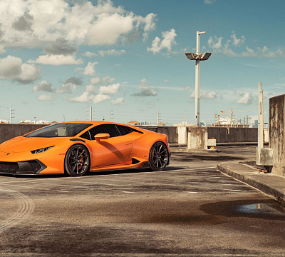 Фото дисков Anrky AN13 на Lamborghini Huracan
