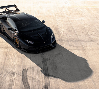 Фото дисков Brixton Forged PF7 Aerotech на Lamborghini Huracan