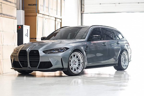 Фото дисков HRE 528 Серебро на BMW 3/M3 (G2x/G80)