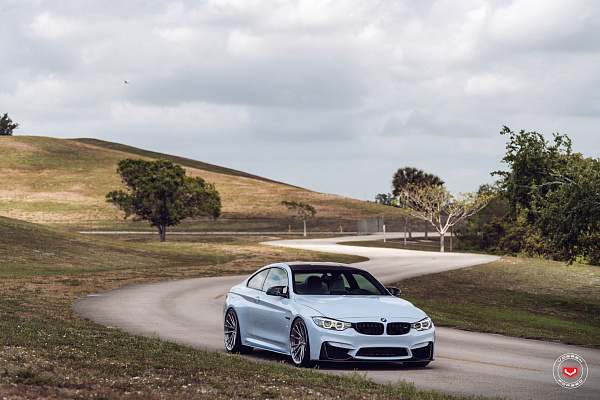 Фото дисков Vossen M-X4T Глянцевый тонированный лак на BMW 4/M4 (F32/F82)