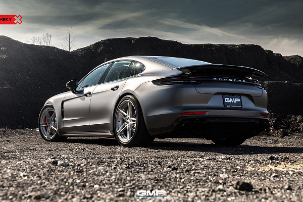 Фото дисков Anrky AN27 Глянцевый лак на Porsche Panamera III