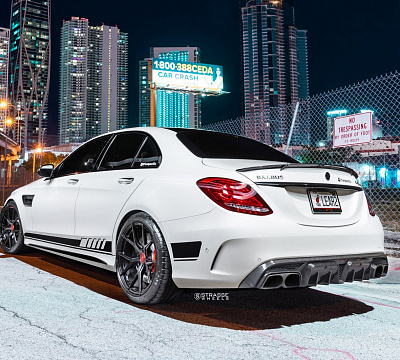 Фото дисков Strasse Wheels SM5R Deep Concave Monoblock на Mercedes-Benz C-Class (W204)