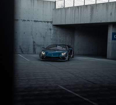 Фото дисков Brixton Forged TR05 на Lamborghini Aventador