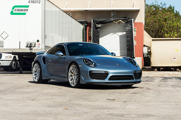 Фото дисков HRE 520M Глянцевый лак на Porsche 911 VIII