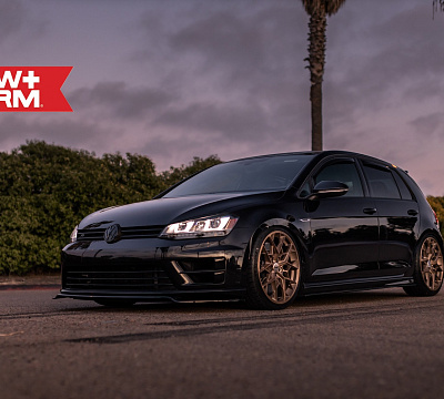 Фото дисков HRE FF10 на Volkswagen Golf VIII