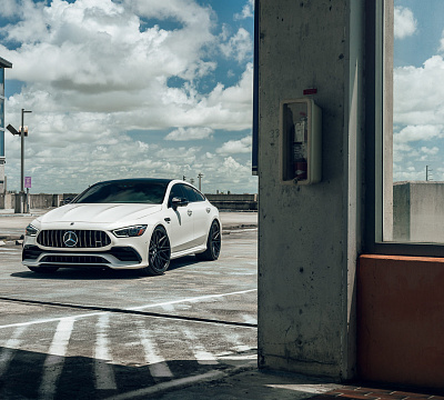Фото дисков Vossen HF-7 на Mercedes-Benz AMG GT I