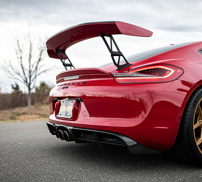 Фото дисков Vossen HF-5 на Porsche Cayman II