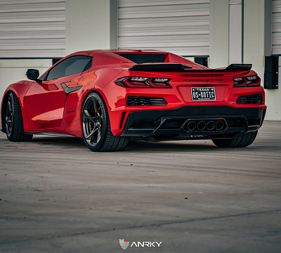 Фото дисков Anrky XR-205 на Chevrolet Corvette C8