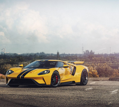 Фото дисков Anrky AN33 на Ford GT II
