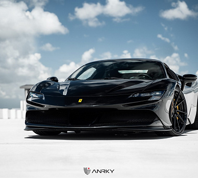 Фото дисков Anrky AN23 на Ferrari 812