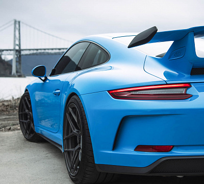 Фото дисков Brixton Forged PF7 на Porsche 911 VII