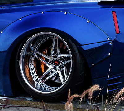 Фото дисков Savini SV71 на Nissan GT-R