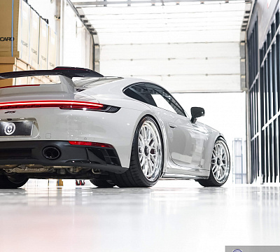 Фото дисков HRE 520 на Porsche 911 VIII