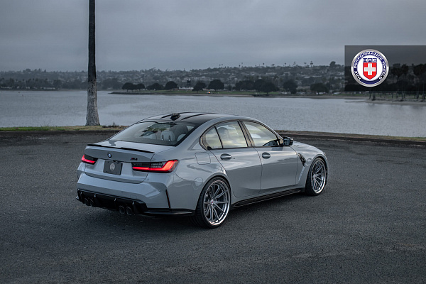 Фото дисков HRE S104SC Глянцевый тонированный лак на BMW 3/M3 (G2x/G80)