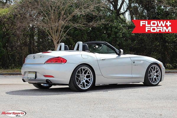 Фото дисков HRE FF01 Серебро на BMW Z4 (E89)