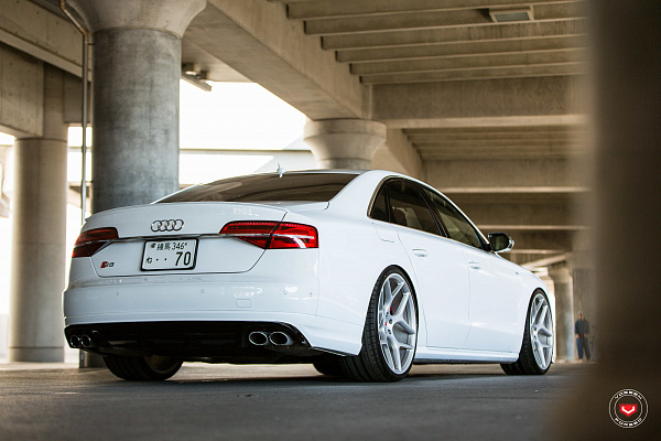 Фото дисков Vossen CG-205 Сатиновый лак на Audi A/S 8 (D4)