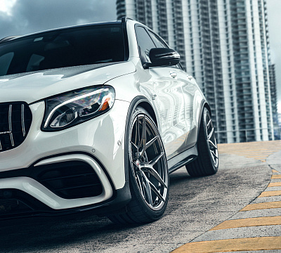 Фото дисков Vossen S21-01 на Mercedes-Benz GLC (X253, C253)