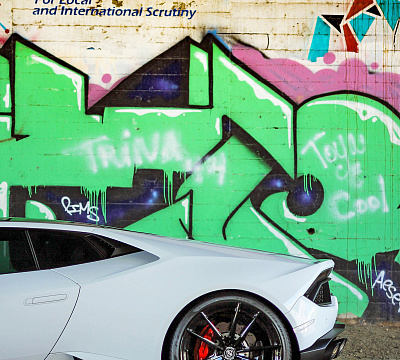 Фото дисков Strasse Wheels SV1 Deep Concave Monoblock на Lamborghini Huracan