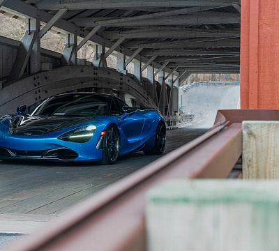 Фото дисков Anrky S3-X3 на McLaren 720S