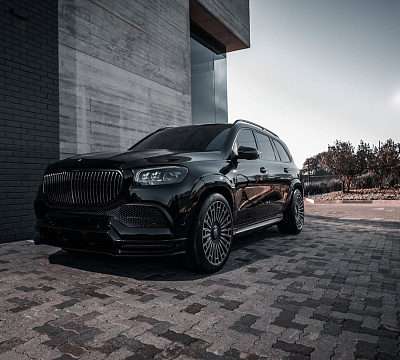 Фото дисков Brixton Forged LX07 на Mercedes-Benz GLS (X167)