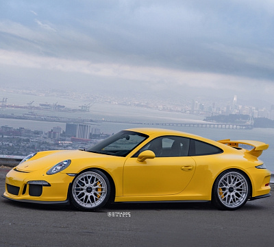 Фото дисков Strasse Wheels SV10M Deep Concave FS на Porsche 911 VII