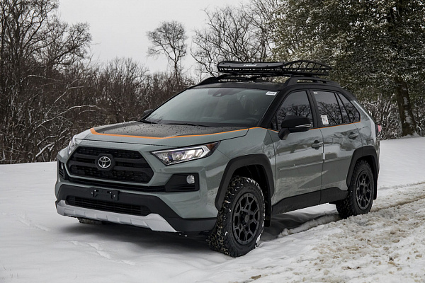 Фото дисков Black Rhino OVERLAND Черный сатин на Toyota RAV4 V