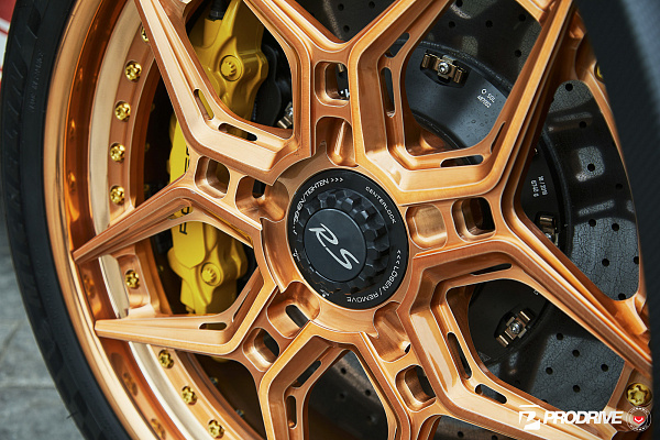 Фото дисков Vossen EVO-4R (3-Piece) Глянцевая медь на Porsche 911 VIII