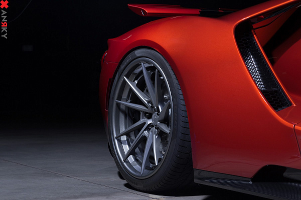 Фото дисков Anrky AN33 Сатиновый графит на Ford GT II