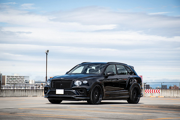 Фото дисков HRE 501 Черный сатин на Bentley Bentayga