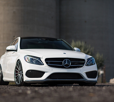 Фото дисков Vossen VFS-2 на Mercedes-Benz C-Class (W205)