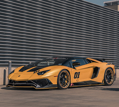 Фото дисков Brixton Forged CM5-R на Lamborghini Aventador