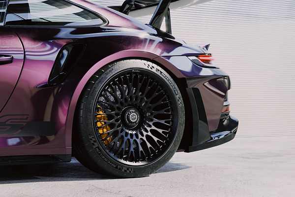 Фото дисков Brixton Forged TR20 Черный сатин на Porsche 911 VIII