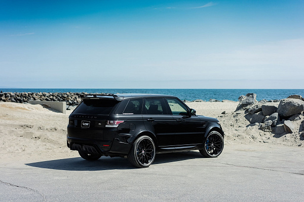 Фото дисков HRE S200 Черный сатин на Land Rover Range Rover Sport II