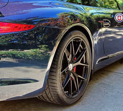 Фото дисков HRE P101 на Porsche 911 VII