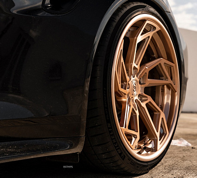 Фото дисков Strasse Wheels SB1 Deep Concave FS на Porsche 911 VII