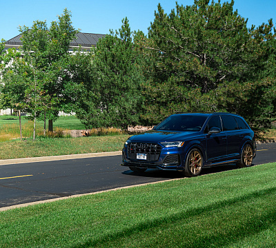 Фото дисков Vossen HF-5 на Audi Q7 (4M)