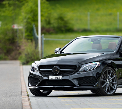 Фото дисков Vossen VFS-10 на Mercedes-Benz C-Class (W205)